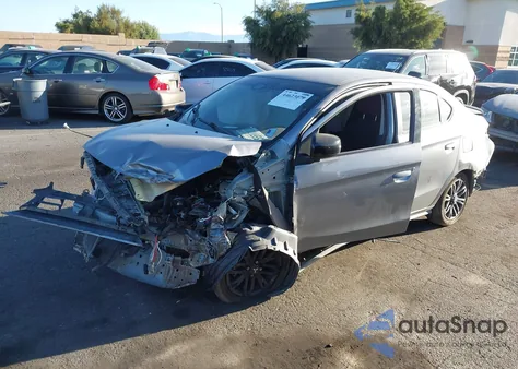 2022 Mitsubishi Mirage G4 Black Edition/Es/Le z USA, uszkodzony, nr VIN ML32FUFJ7NHF03294